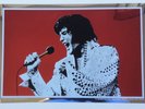 ELVIS PRESLEY - WOW-LOVELY METALIC STYLE HIGH GLOSS POSTERS AS SOLD AT THE SHOWS