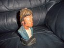 THE BEATLES JOHN LENNON WAX FIGURINE CANDLE UNIQUE ONE OFF 7 & HALF INCHES TALL