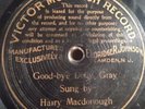 Pre-Dog Victor Monarch 78 RPM Harry Macdonough - Goodbye Dolly Gray 3083 V