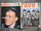 RAVE No.1 MONTHLY MAGAZINE 1964 THE BEATLES JAMES BOND BUDDY HOLLY ELVIS PRESLEY