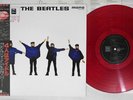 BEATLES HELP EMI/ODEON EAS-70134 Japan OBI Clear Red Mono Vinyl LP