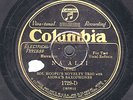 Sol Hoopii's Novelty Trio w/ Aiona's Saxes  on Columbia 1729-D  Exc-