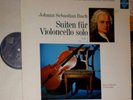BACH SUITEN FÜR VIOLONCELLO (CELLO) SOLO VOL. 1 (Nr. 1 - 4) REINE FLACHOT LP