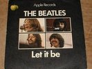 THE BEATLES let it be*you know my name 1970 UK 4 PRONG CENTRE APPLE PS 45
