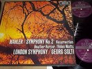 Solti/Harper/Watts MAHLER Symphony No.2 - Speakers Corner/Decca SET 325/6
