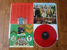 The Beatles Sgt Pepper's Lonely Hearts Club Band 1987 RED vinyl LP Australia