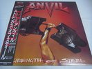 ANVIL-Strength Of Steel JAPAN 1st.Press w/OBI Iron Maiden Metallica Slayer