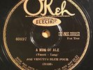 Joe Venuti Blue Four-A Mug Of Ale/Cheese And Crackers Okeh 40897 78 Pre-War Jazz