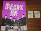 DAVE CLARK FIVE KINKS HOLLIES MOJOS OFFICIAL UK TOUR PROGRAMME 1964 W/ 2 TICKETS