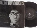 104B	William Burroughs	Call me Burroughs	(LAGF1)	French 1st press LP