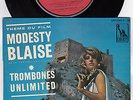 MODESTY BLAISE ost EP rare PSYCH mod HAMMOND jazz JAMES BOND soundtrack HEAR ?