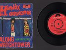 JIMI HENDRIX EXPERIENCE ALL ALONG THE WATCHTOWER RARE 1968 SCANDINAVIA 7