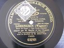 Leon Beyle Wagner Lohengrin Gramophone Monarch 12