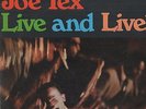 Joe Tex - 'Live And Lively' 1968 UK red/maroon Atlantic LP. Ex