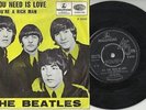 BEATLES pic sleeve 45 All You Need Is Love Baby You're A Rich Man UK Parlophone