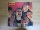 MEGADETH Fuck the Beast Korea Yellow Cartoon Back Cover and Lable LP