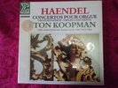 Haendel   Organ Concertos  Ton Koopman  The Amsterdam Orchestra. 4 Lp set sealed
