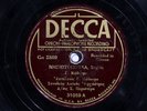 78 RPM -- George Kavouras, Decca 31059, V+  Greek - Rembetiko