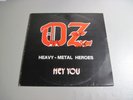 Oz- Heavy-Metal Heroes/ Hey You- LP 1982 WAVE-LP-8005 Made In Sweden