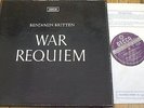 SET 252-3 Britten War Requiem / Pears / Britten etc. W/B 2 LP box