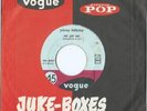 disque 45 tours johnny hallyday juke-box vogue not get out, tutti frutti