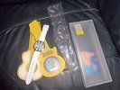 THE BEATLES APPLE SEA OF HOLES YELLOW SUBMARINE WATCH WITH GUITAR CASE AND BOX