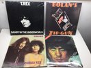 Marc Bolan T Rex 4 lps Dandy, Zip Gun, Zinc Alloy, Unicorn Blue Thumb Relativity