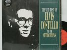 ELVIS COSTELLO & THE ATTRACTIONS - Very Best Of LP 1994 UK / JAPAN ORIG w/ 7