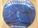 RIDE THE LIGHTNING RARE MISSPRESS METALLICA PICTURE DISC UNPLAYED