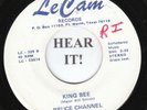 Bruce Channel MOD INSTRO 45 (LeCam 329) King Bee /Hey  Sweet Baby   VG++/M-