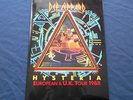 DEF LEPPARD.HYSTERIA TOUR PROGRAMME 1988.IN EXCELLENT CONDITION.