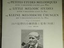 MARCEL MOYSE - 24 LITTLE MELODIC STUDIES FOR FLUTE - ALPHONSE LEDUC-PARIS