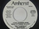 70s Soul 45 - Campbell Brothers - What It Takes To Live - Amherst VG++