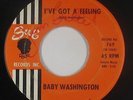 Northern Soul 45 - Baby Washington - I've Got A Feeling - Sue - mp3