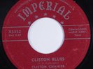 Blues Zydeco 45 CLISTON CHANIER Cliston Blues IMPERIAL HEAR