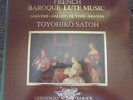 FRENCH BAROQUE LUTE MUSIC - TOYOHIKO SATOH - 2 LP NM