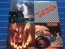 Fastway 4 LP Trick Or Treat S/T Gold Promo All Fired Up Kiss Ozzy Osbourne