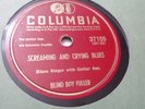 Blind Boy Fuller - She's a Truckin' Little Baby/Screaming and Crying Blues 78rpm