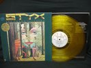 STYX - the grand illusion - special edition gold color vinyl LP w/sleeve&poster