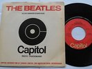 THE BEATLES Yellow submarine Ex to NM- 1976 P/S CANADA ORANGE 45 Forever PS mc