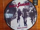 BLACK SABBATH - Past Lives Vol 1 LP - Picture Disc Earmark Remastered 2007 EX