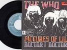 THE WHO PICTURES OF LILY / DOCTOR / I CAN SEE RARE RECORD YUGOSLAVIA 7
