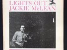 JACKIE MCLEAN Lights Out New Jazz LP 8263 Mono Van Gelder