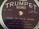 BLUES SONNY BOY WILLIAMSON (#2) (Elmore James) Stop Crying' Trumpet 140 Nr MINT