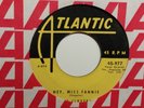 45 RPM Clovers ATLANTIC 977 Hey Miss Fannie / I Played the Fool VG++