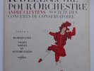 RAVEL Oeuvre pour orchestre ANDRE CLUYTENS Album 2 Stereo SAXF 250 Columbia ffff