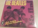 Die Beatles - Komm gib mir deine Hand, Sie liebt mich Fehdruck Single VG