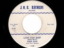 TwinSpin Bluesy R&B Movers EDDIE KING Love You Baby/Shakin' Inside J.O.B.M- HEAR
