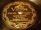 JAZZ DOUGLAS WILLIAMS Slow Death / Roadhouse Stomp VICTOR 21269 V+V++