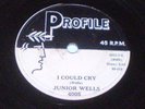 Junior Wells BLUES 78 Profile 4005 I Could Cry /  Cha Cha Cha In Blue
